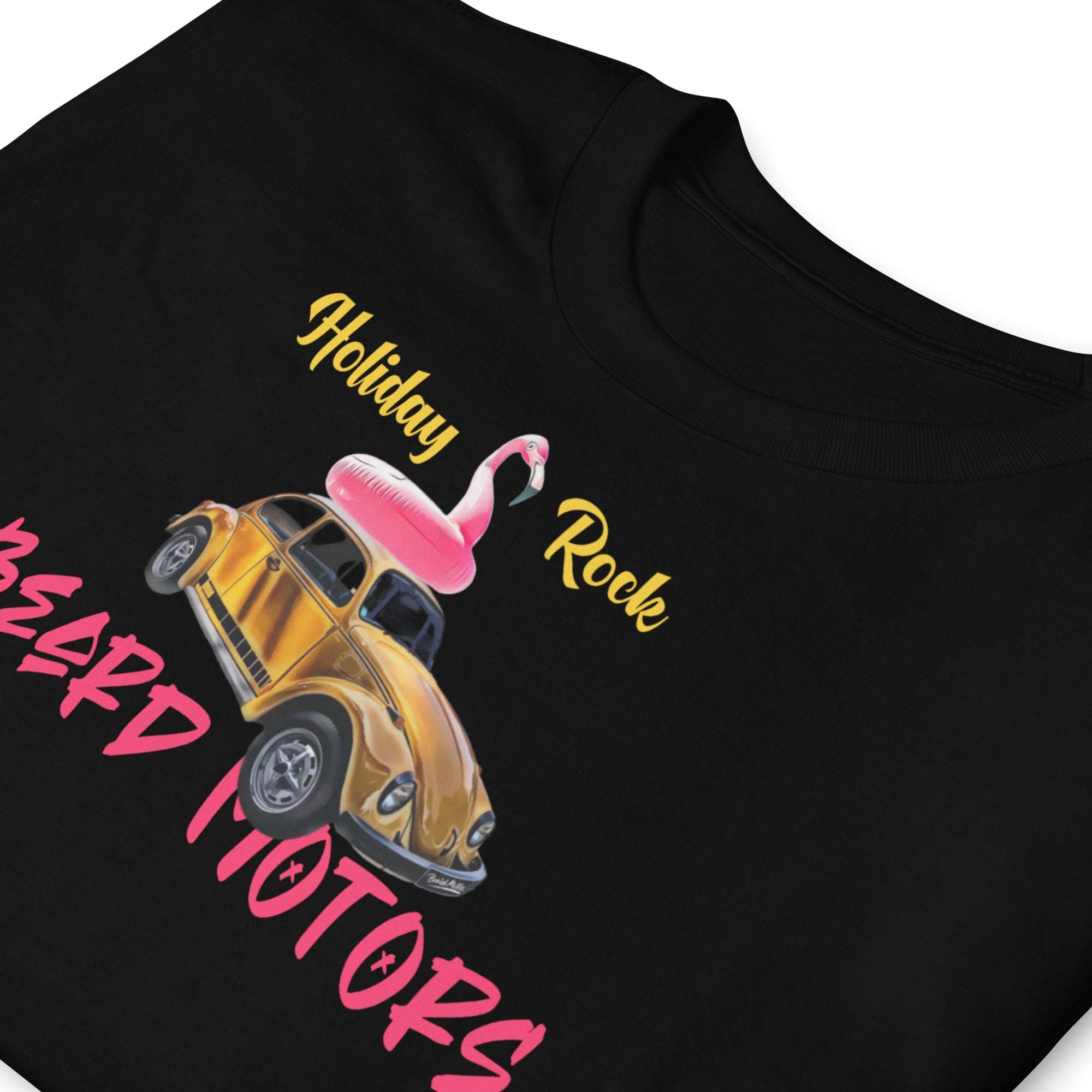 Beard Motors Holiday Rock Beetle T-Shirt Black