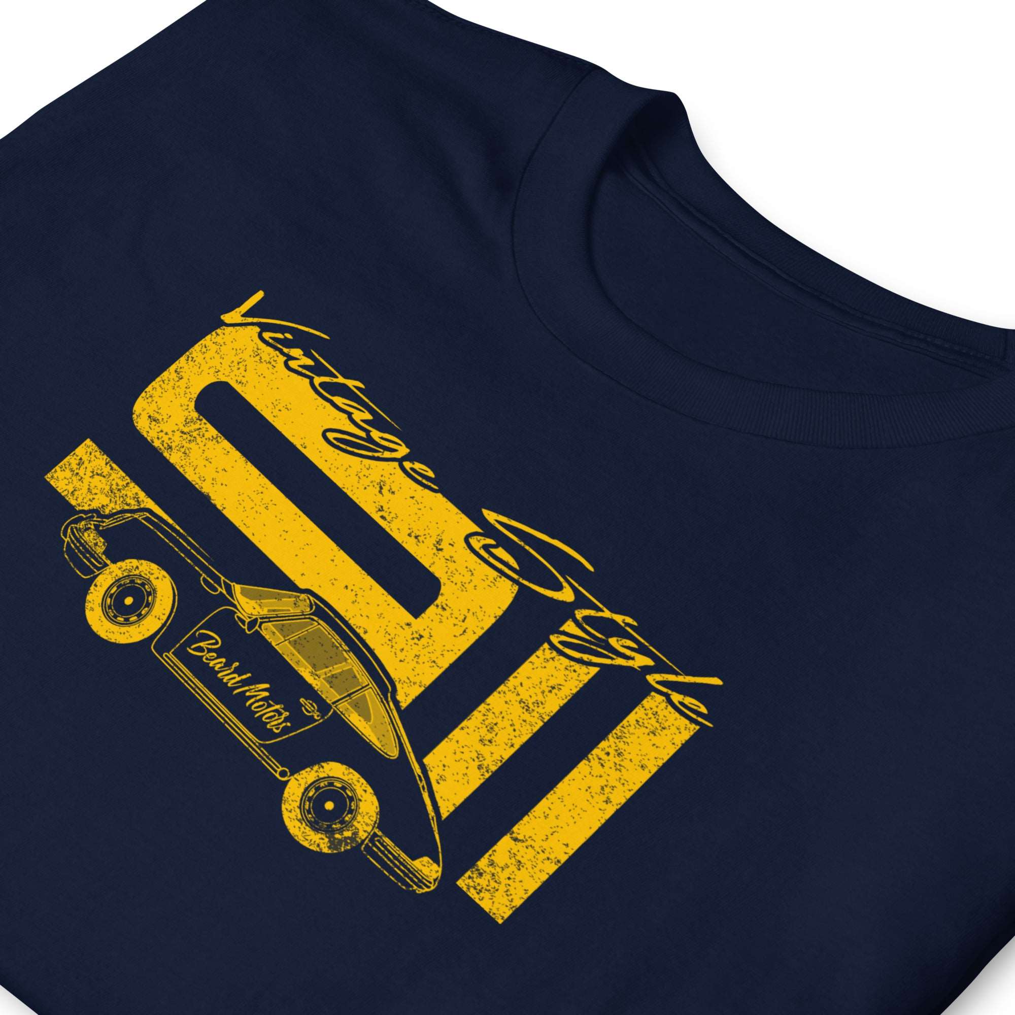 Beard Motors T-Shirt 911 Vintage Style Navy - Bahama