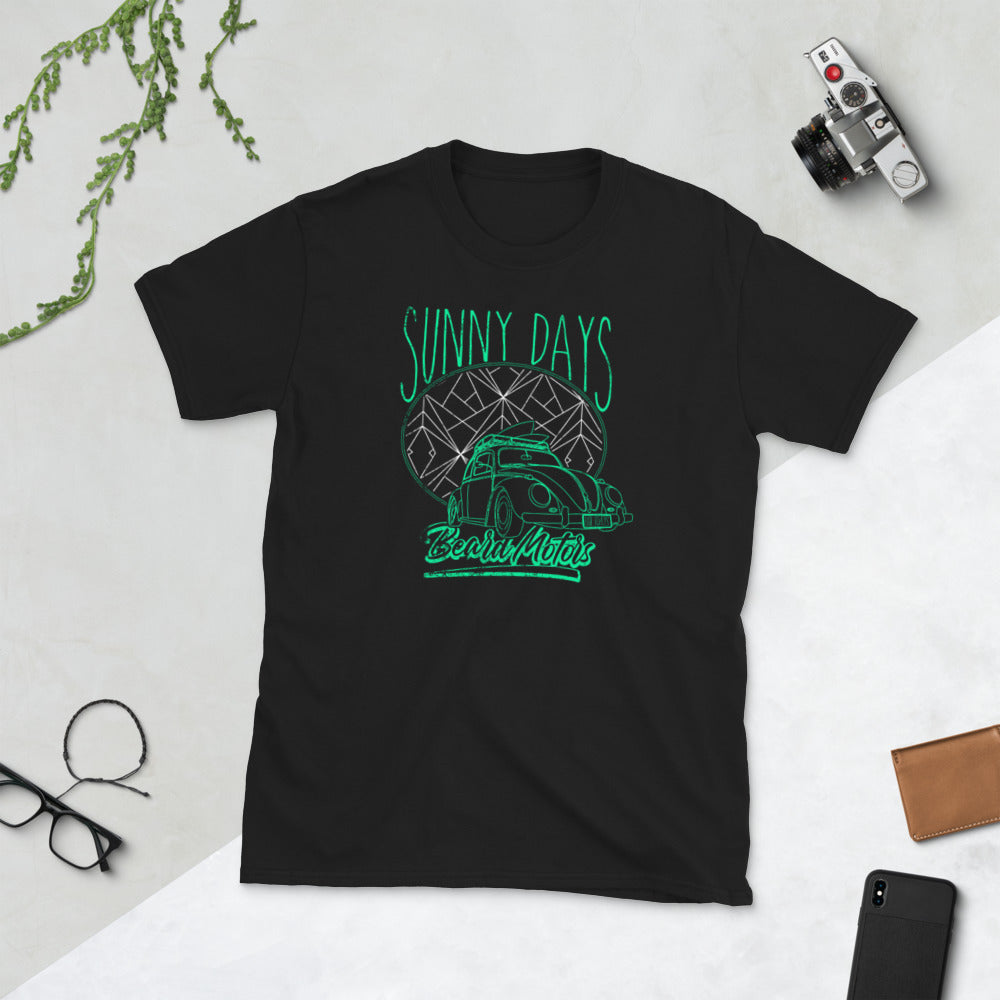 Beard Motors T-Shirt Sunny Days Beetle black - beardmotors