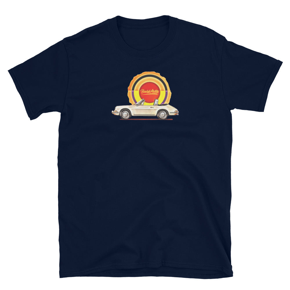 Beard Motors 911 Targa Tribute T-Shirt Navy
